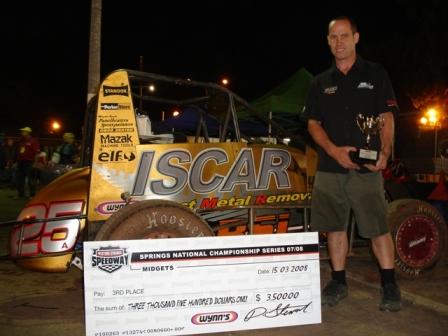 3rd in Wynns National Midget Champs Series