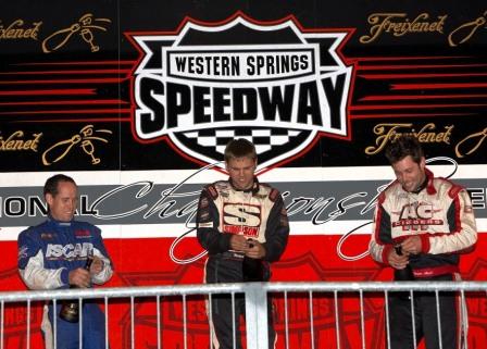 Springs Speedway Podium, 3rd Nov 2007